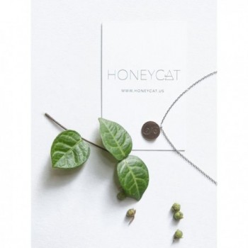 HONEYCAT Necklace Minimalist Delicate Jewelry in Women's Chain Necklaces