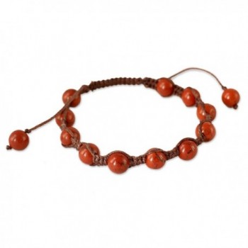 NOVICA Shambhala Bracelet Adjustable Blissful