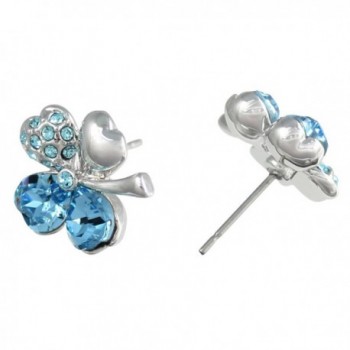 Swarovski Elements Crystal Rhodium Earrings