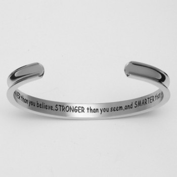 Bracelet Believe Stainless Inspirational Jewelry