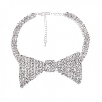 ChelseachicNYC Rhinestone Playful Bunny Choker