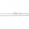 Sterling Silver Diamond Cut Necklace 2210 18