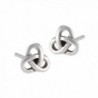 .925 Sterling Silver Celtic Knot Stud Post Earrings - CT11FFSP2X9