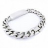 Stainless Steel Faceted Chain Bracelet