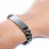 Stainless Steel Faceted Chain Bracelet in Women's Link Bracelets