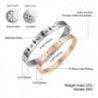 Titanium Steel Numerals Zirconia bracelet in Women's Cuff Bracelets