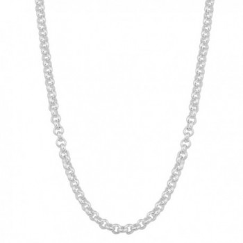 Sterling Silver 2mm Rolo Chain (16- 18- 20- 22- 24 or 30 inch) - CH1163EBC97