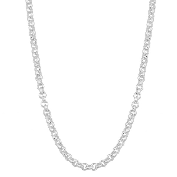 Sterling Silver 2mm Rolo Chain (16- 18- 20- 22- 24 or 30 inch) - CH1163EBC97