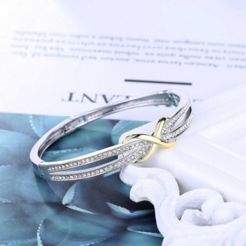 Infinity Bracelet Birthday Anniversary Swarovski in Women's Bangle Bracelets