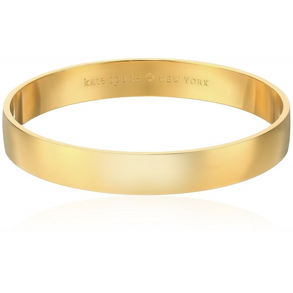 Kate Spade New York Womens Idiom Bangles Solid Gold Gold One Size - CE11516S8LD