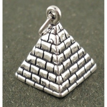 Corinna Maria Sterling Silver Pyramid Charm in Women's Charms & Charm Bracelets