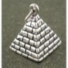Corinna Maria Sterling Silver Pyramid Charm in Women's Charms & Charm Bracelets