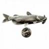 Channel Catfish Pin ~ Antiqued Pewter ~ Lapel Pin ~ Sarah's Treats & Treasures - CZ12NV4O3MB