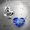 QIANSE Necklaces Girlfriend Swarovski Anniversary