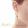 Plated Brass Zirconia Earrings Richapex