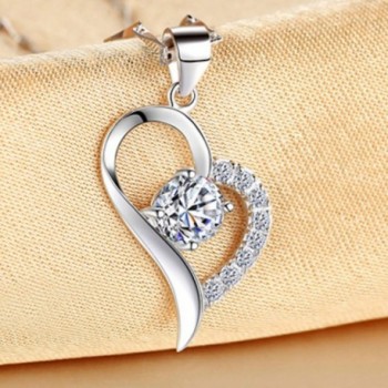 Heart Sterling Silver Pendant Necklace