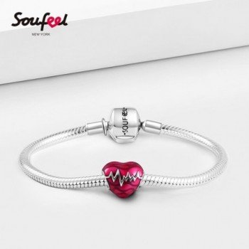 SOUFEEL Heartbeat Sterling European Memorable in Women's Charms & Charm Bracelets