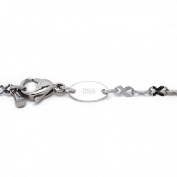 Stainless Steel Infinity Ribbon Chain