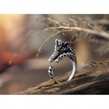 Gmai Giraffe Ajustable Knuckle Ancient in Women's Statement Rings