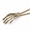 Omnichic Dinosaur Skeleton Dragon Necklace in Women's Choker Necklaces