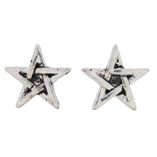 DaisyJewel Celtic Star Life Points Stud Earrings - C911D8BNYTT