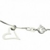 Sterling Silver Serpentine Nickel Anklet