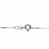 Sterling Silver Serpentine Nickel Anklet in Women's Anklets