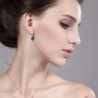 Shape Mystic Silver Plated Earrings in Women's Stud Earrings