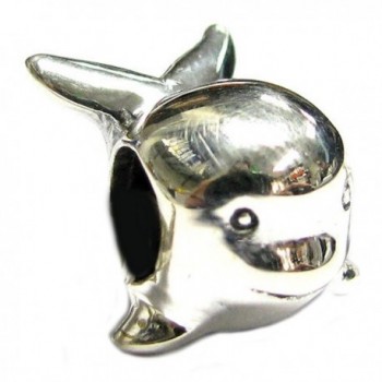 Sterling Silver Whale European Style Bead Charm - CG115QPF0VZ