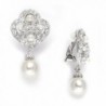 Mariell Vintage Pearl Earrings Weddings