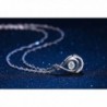Infinity Necklace Sterling Dancing Jewelry in Women's Pendants