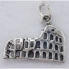 Sterling Silver Roman Colosseum Charm