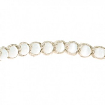 Hemp Macrame Choker Necklace White in Women's Choker Necklaces