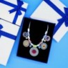 Multicolor Choker Pendants Rhinestone Necklace in Women's Pendants