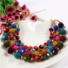 Lanue Bohemian Statement Necklace Multicolor in Women's Pendants