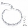 Beaux Bijoux Diamond Cut MoonBeads Adjustable in Women's Link Bracelets