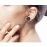 NOVICA Amethyst Sterling Earrings Lilac Eyed in Women's Stud Earrings