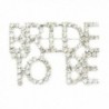 Faship Clear Crystal Bride To Be Pin Brooch - CP11S5XPFLP