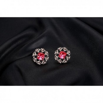Kemstone Crystals Zirconia Pierced Earrings