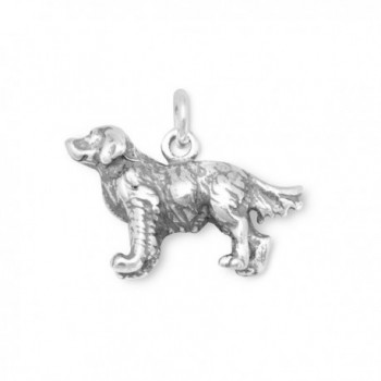 Dog Breed - Golden Retriever Charm Sterling Silver - CD113LAH56T