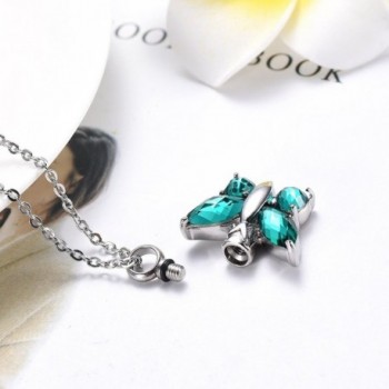 Butterfly Memorial Cremation Pendant Necklace