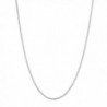 Sterling Silver Wheat Link Chain Adjustable 1.0 Mm Wide 16 to 22 Inches - CZ1107RYEMD