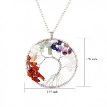 Pendant Necklace Gemstone Jewelry Mothers