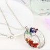 Pendant Necklace Gemstone Jewelry Mothers in Women's Pendants
