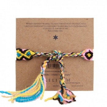 KELITCH Threads Handmade Friendship Bracelet in Women's Strand Bracelets
