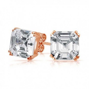 Bling Jewelry Asscher earrings Sterling