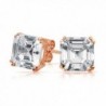 Bling Jewelry Asscher earrings Sterling