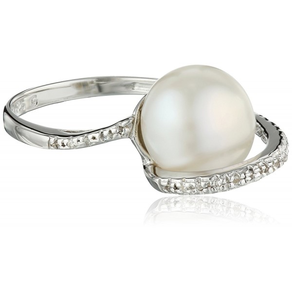 Bella Pearl Designer Cubic Zirconia Ring- Size 6 - CJ119NKKAIB