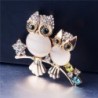 PANGRUI Gorgeous Rhinestone Animal Brooch