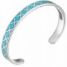 Alex and Ani Color Infusion Cuff Bracelet - Island Teal - CW17YSNL2U5